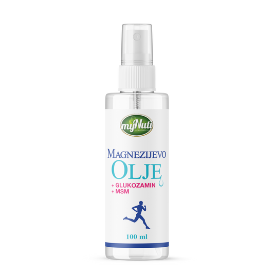 Magnesium oil + glucosamine + MSM, 100 ml